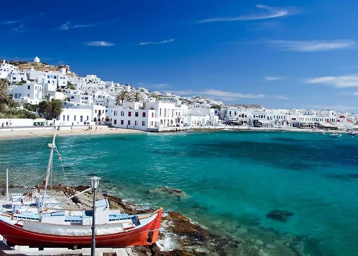 Mykonos 3 Bedroom Luxury Private Pool Views Вилла