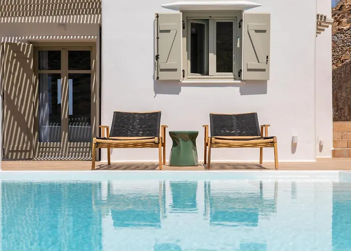 Вилла Mykonos 3 Bedroom Luxury Private Pool Views