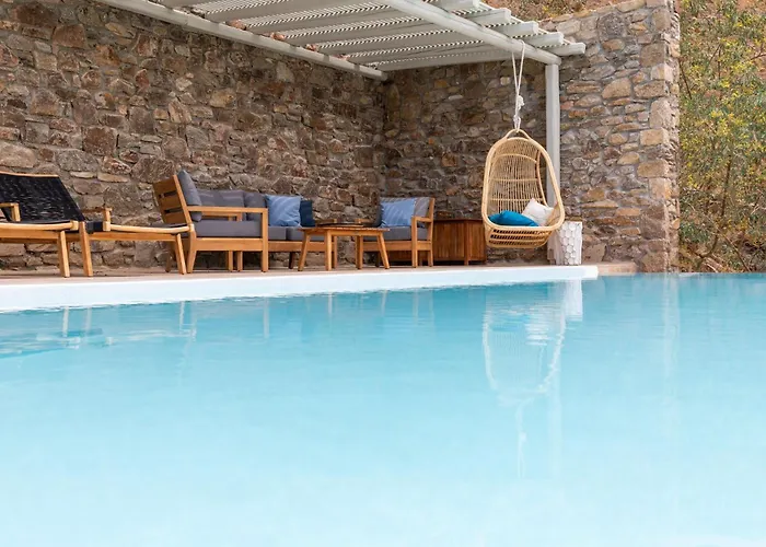 Вилла Mykonos 3 Bedroom Luxury Private Pool Views