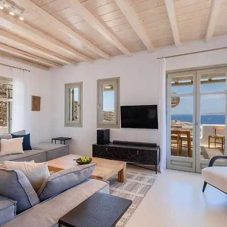 Willa Mykonos 3 Bedroom Luxury Private Pool Views Fanari (Mykonos)